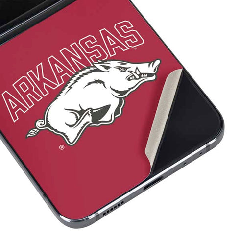 University of Arkansas-Fayetteville Razorbacks Logo Galaxy Z Flip5 5G Skin